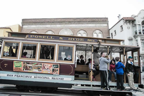 The trolley ride